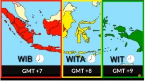 zona waktu indonesia